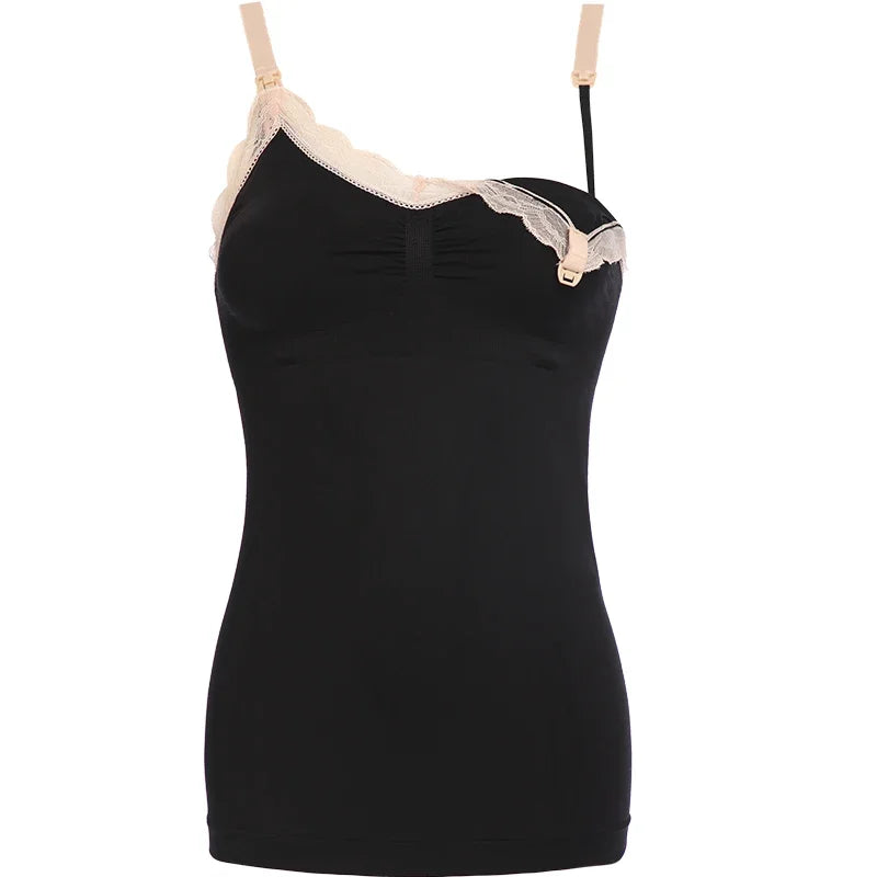 Breast-feeding vest jacket for pregnant women breast-feeding clothes postpartum general out bottoming shirt nursing bra