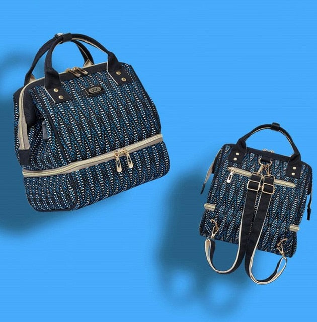 Fashion Mummy Maternity Diaper Bag Brand Large Capacity Baby Bag For Mom Thermal Insulation Travel Backpack For Baby Care