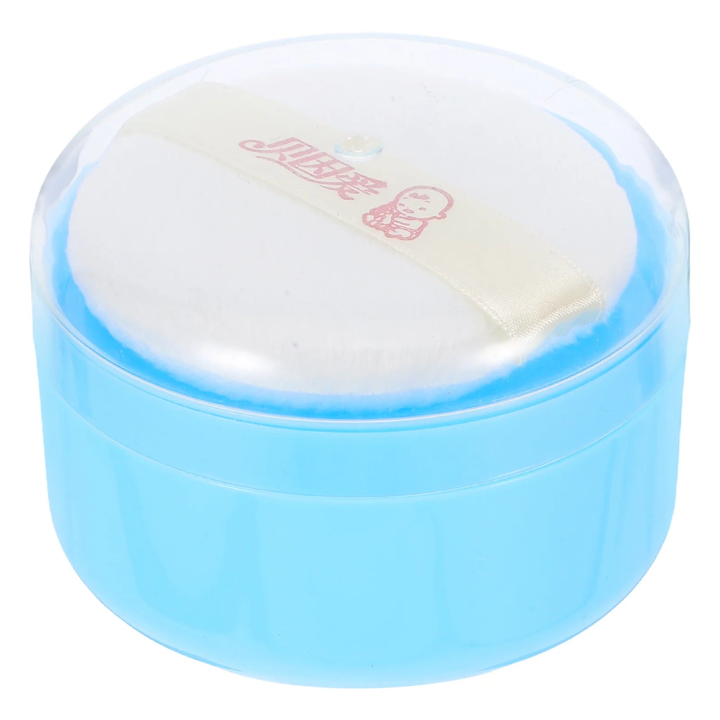Body Powder Box Baby Puff Container Grooming Kit Case Talcum Skin Care Products