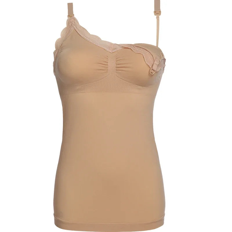Breast-feeding vest jacket for pregnant women breast-feeding clothes postpartum general out bottoming shirt nursing bra