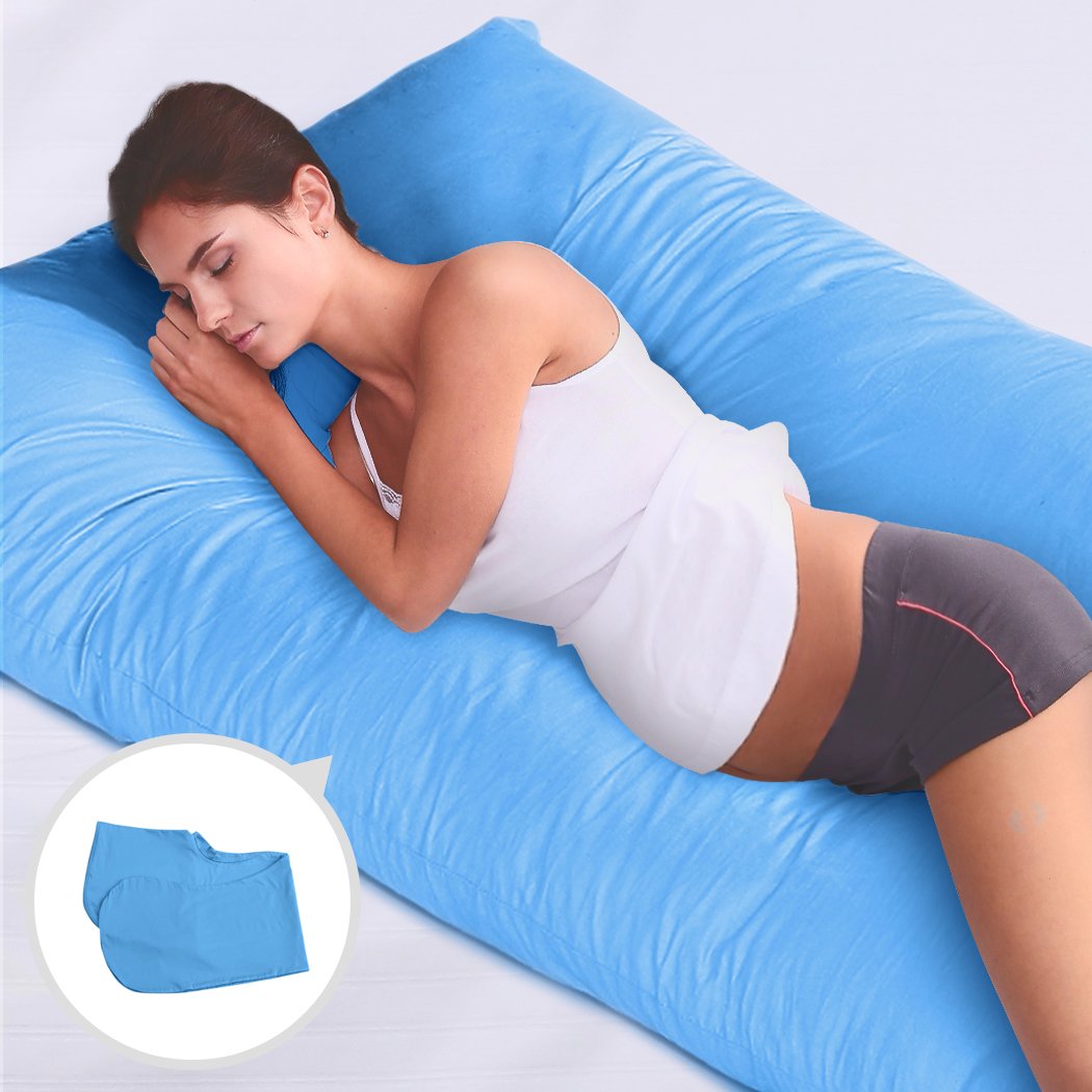 Maternity Pregnancy Pillow Cases Nursing Sleeping Body Support Feeding