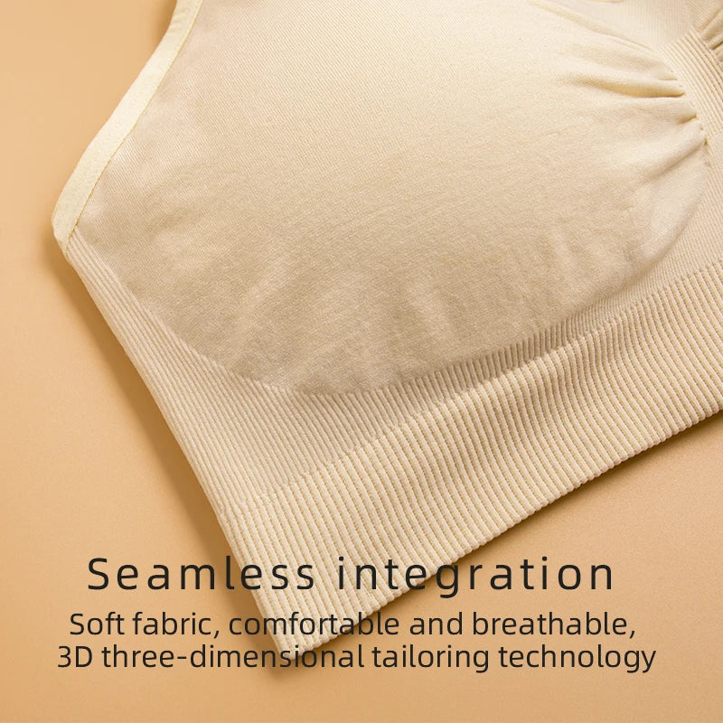 High Quality Plus Size Nursing Bra Breathable Women Breastfeeding