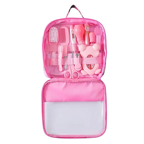13Pcs Baby Care Set Baby Hygiene Kit Grooming Brush Scissors Clipper