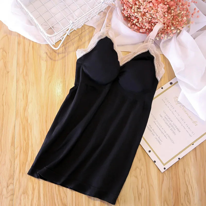 Breast-feeding vest jacket for pregnant women breast-feeding clothes postpartum general out bottoming shirt nursing bra