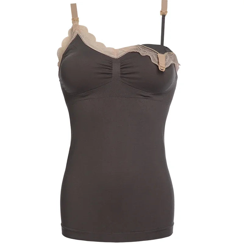 Breast-feeding vest jacket for pregnant women breast-feeding clothes postpartum general out bottoming shirt nursing bra