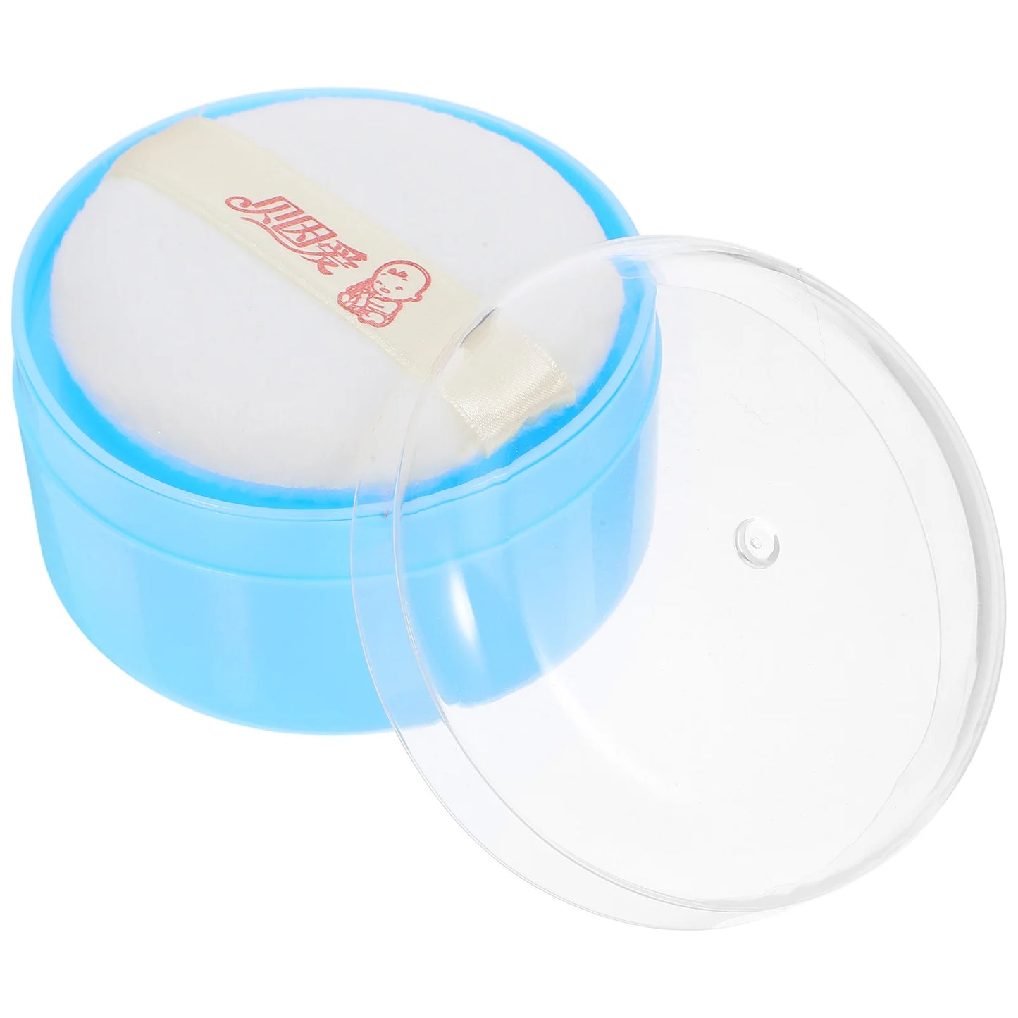 Body Powder Box Baby Puff Container Grooming Kit Case Talcum Skin Care Products